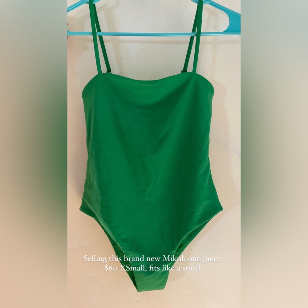 Mikoh Malta one piece brand new (Green)